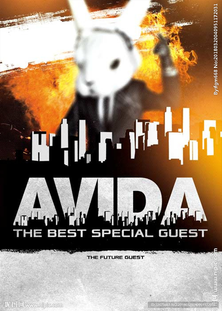 兔头帽子酒吧音乐舞台剧假面舞会