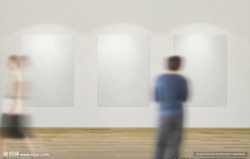 室内灯光相框展示文件图片