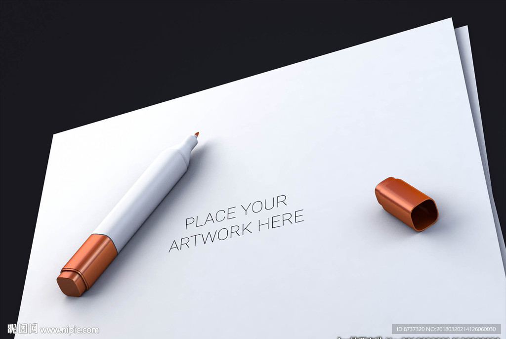 会议记录便签纸A4纸样机