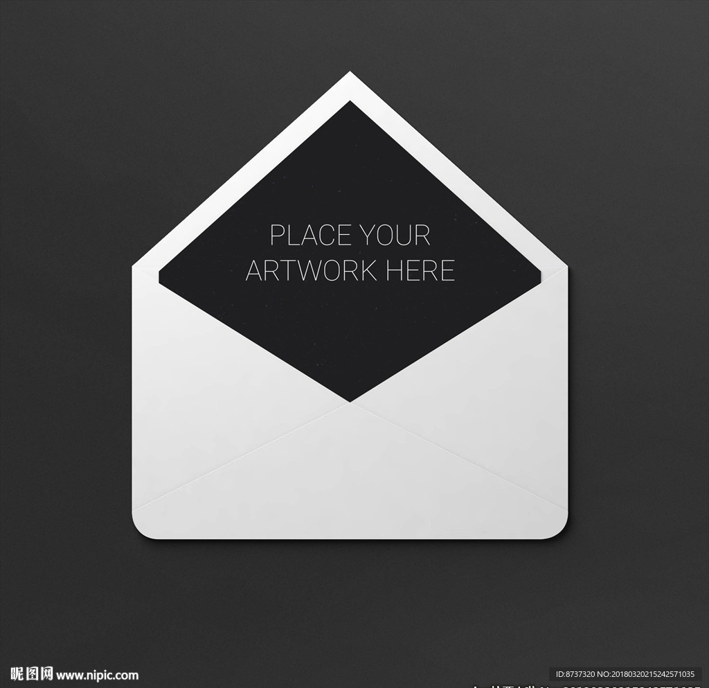 高档通用VI信封样机图片