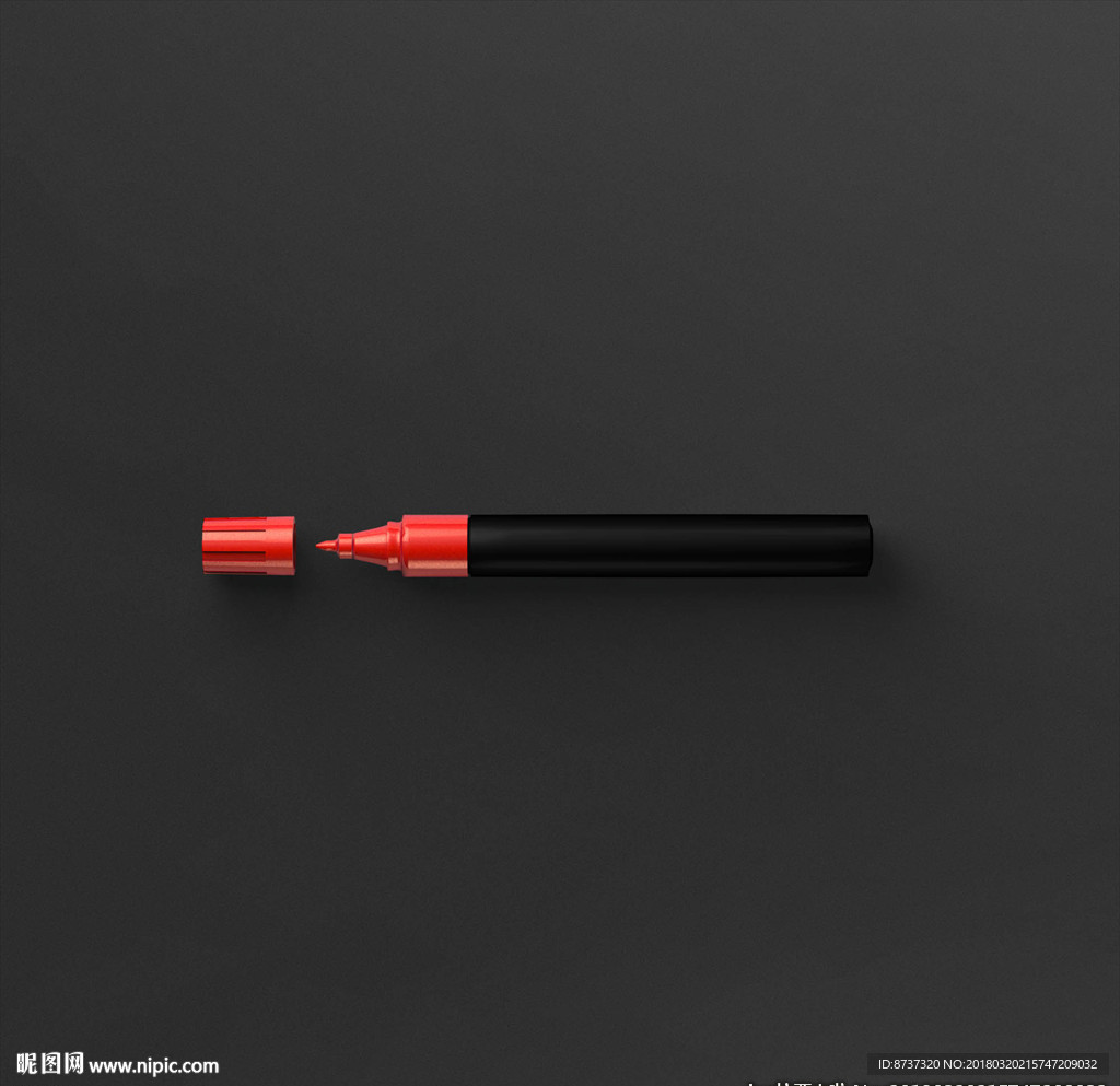 公司企业设计VI样机贴图水笔