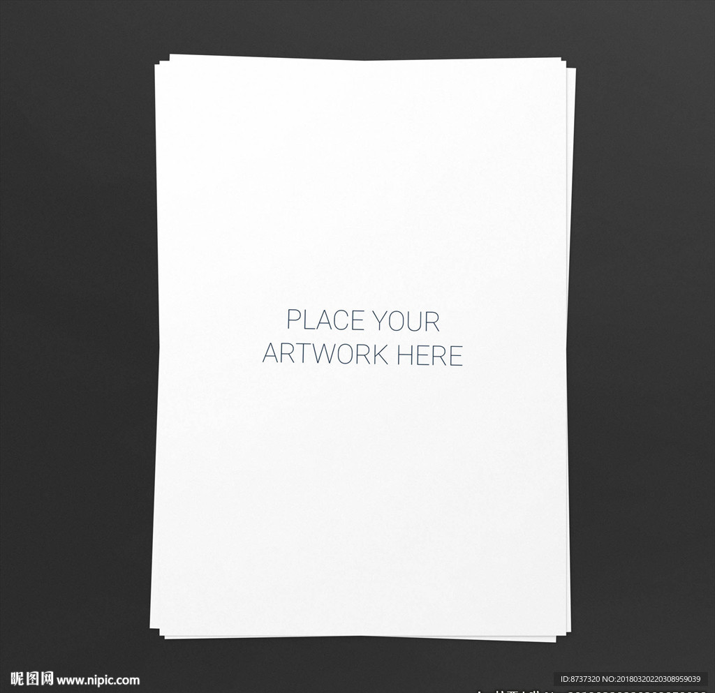 公司企业文案VI样机 A4纸