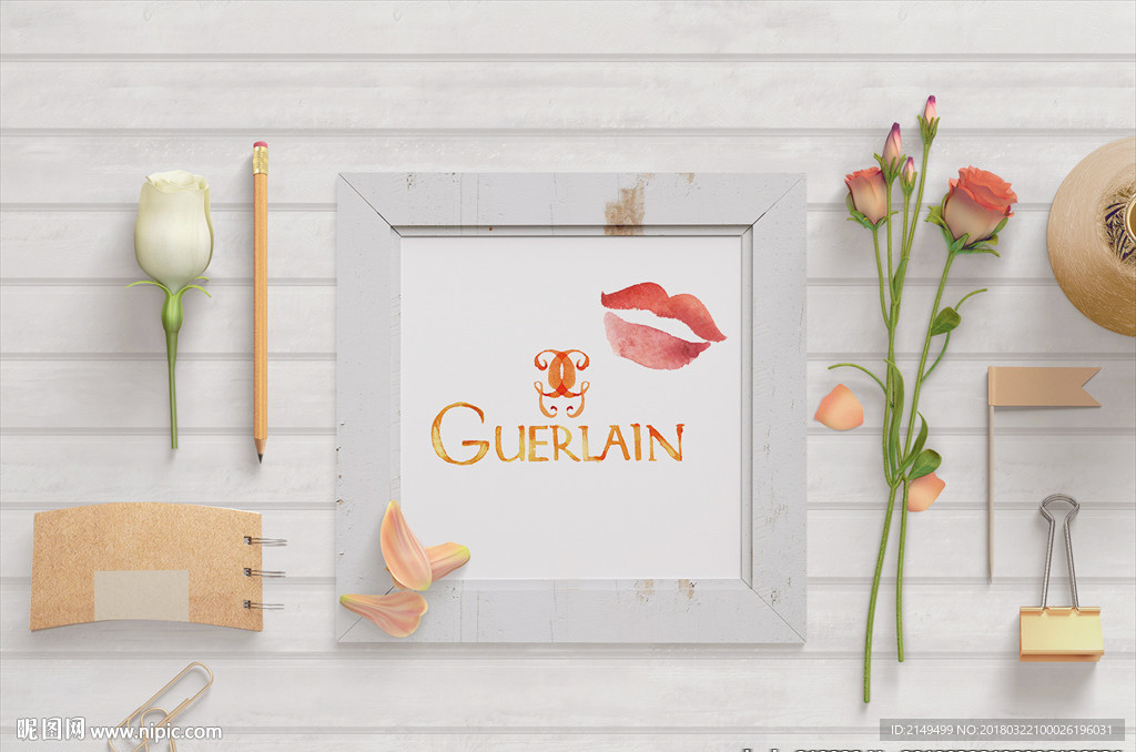 相框品牌VI样机模板