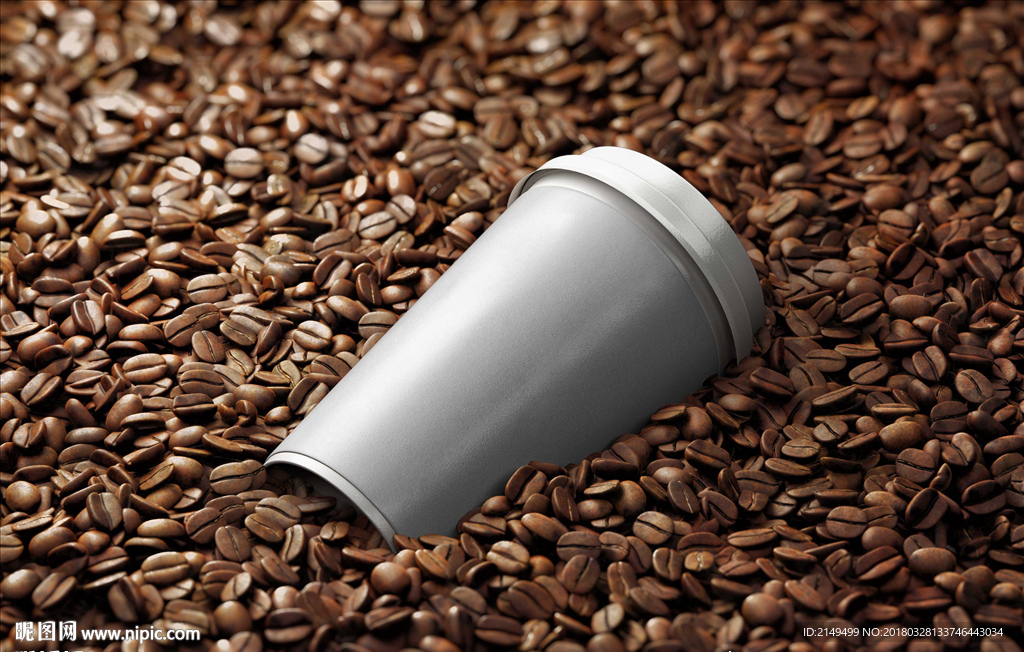 咖啡包装VI品牌样机模板