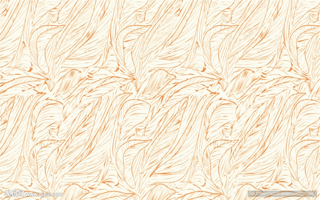 硅藻泥图案   叶子底纹