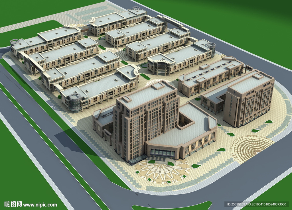 3D市场规划模型