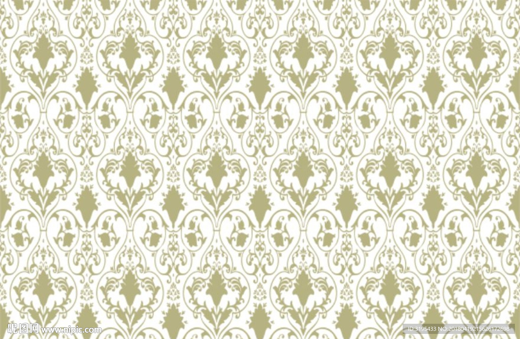 欧式图案 壁纸花图案 墙纸图案