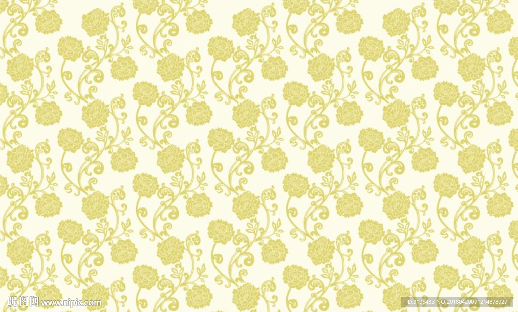 玫瑰花纹 牡丹花底纹 硅藻泥图