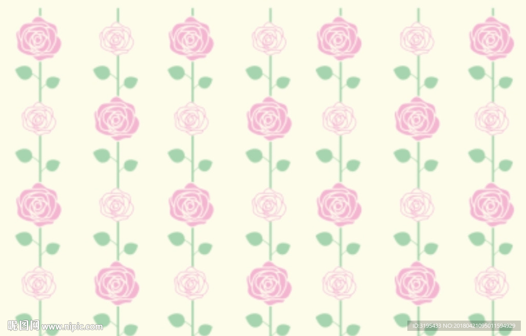 玫瑰花底纹 硅藻泥图案