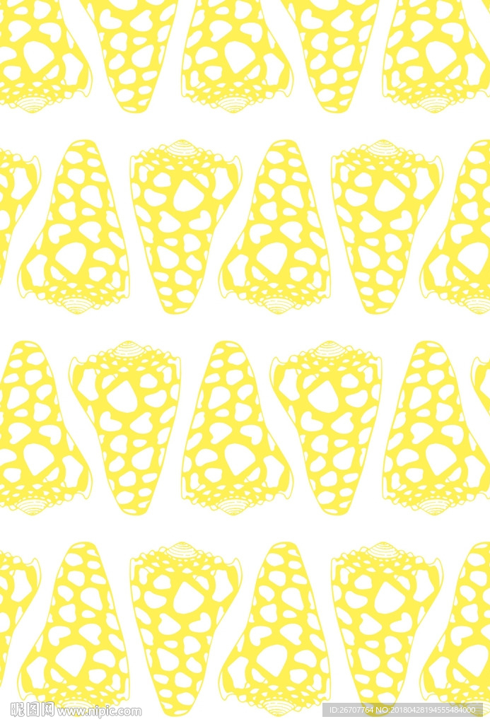 创意几何无缝背景底纹矢量素材图