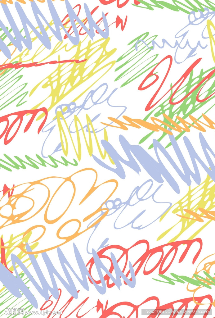 水墨画条纹无缝底纹抽象图案素材