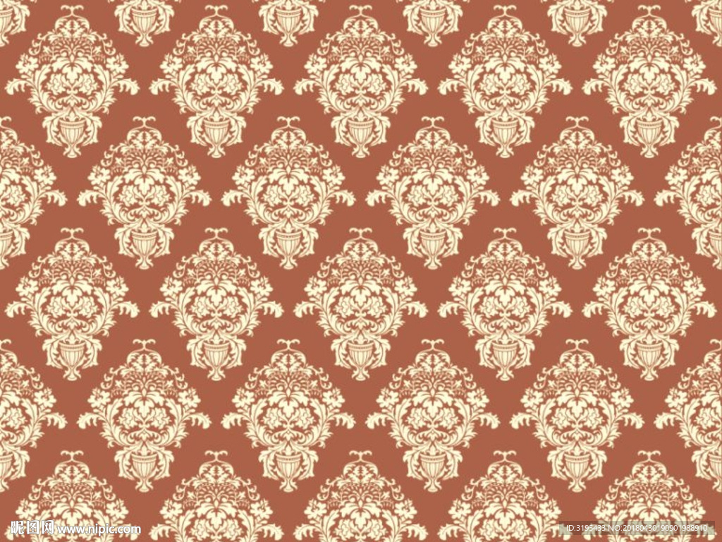 欧式图案 壁纸图案 硅藻泥图案