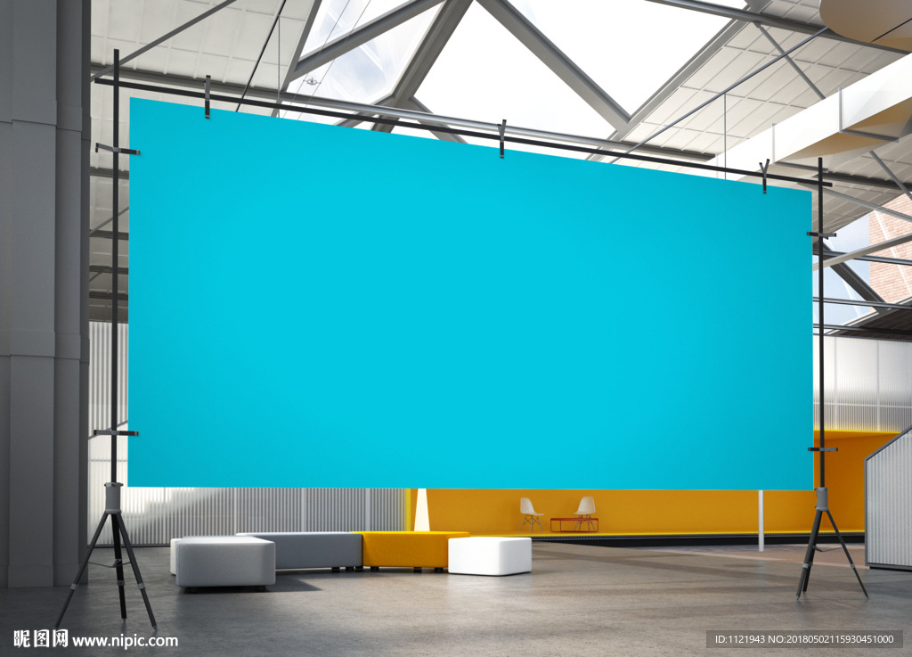 广告画样机图片