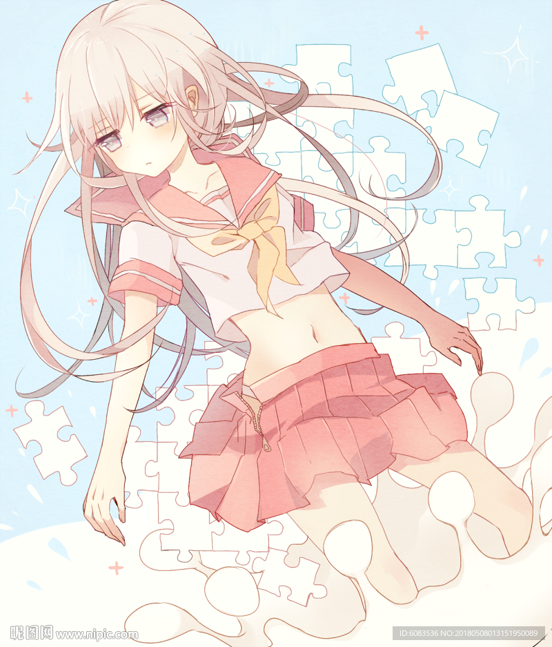 手机动漫 壁纸 卡通人物 萌妹