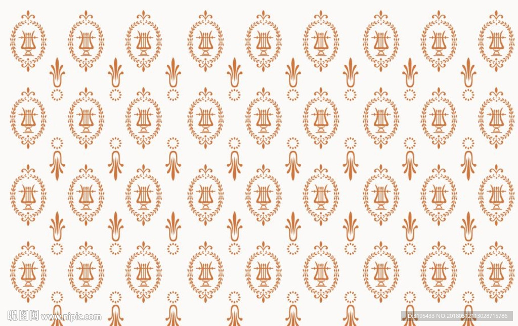 欧式图案 壁纸图案 硅藻泥图案