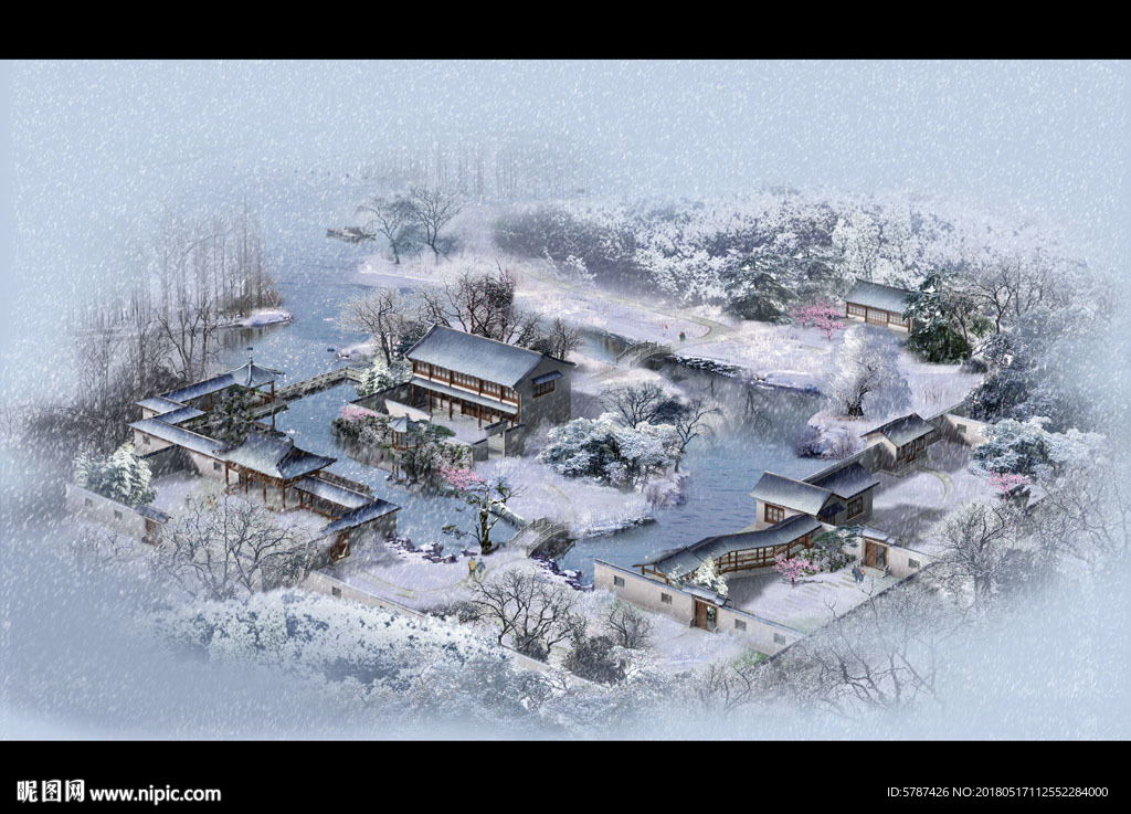 中式四合院建筑设计