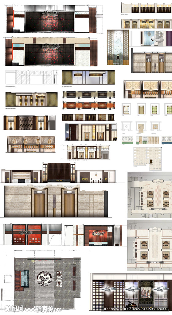 会所立面效果图