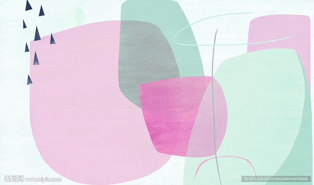 北欧颜色背景图