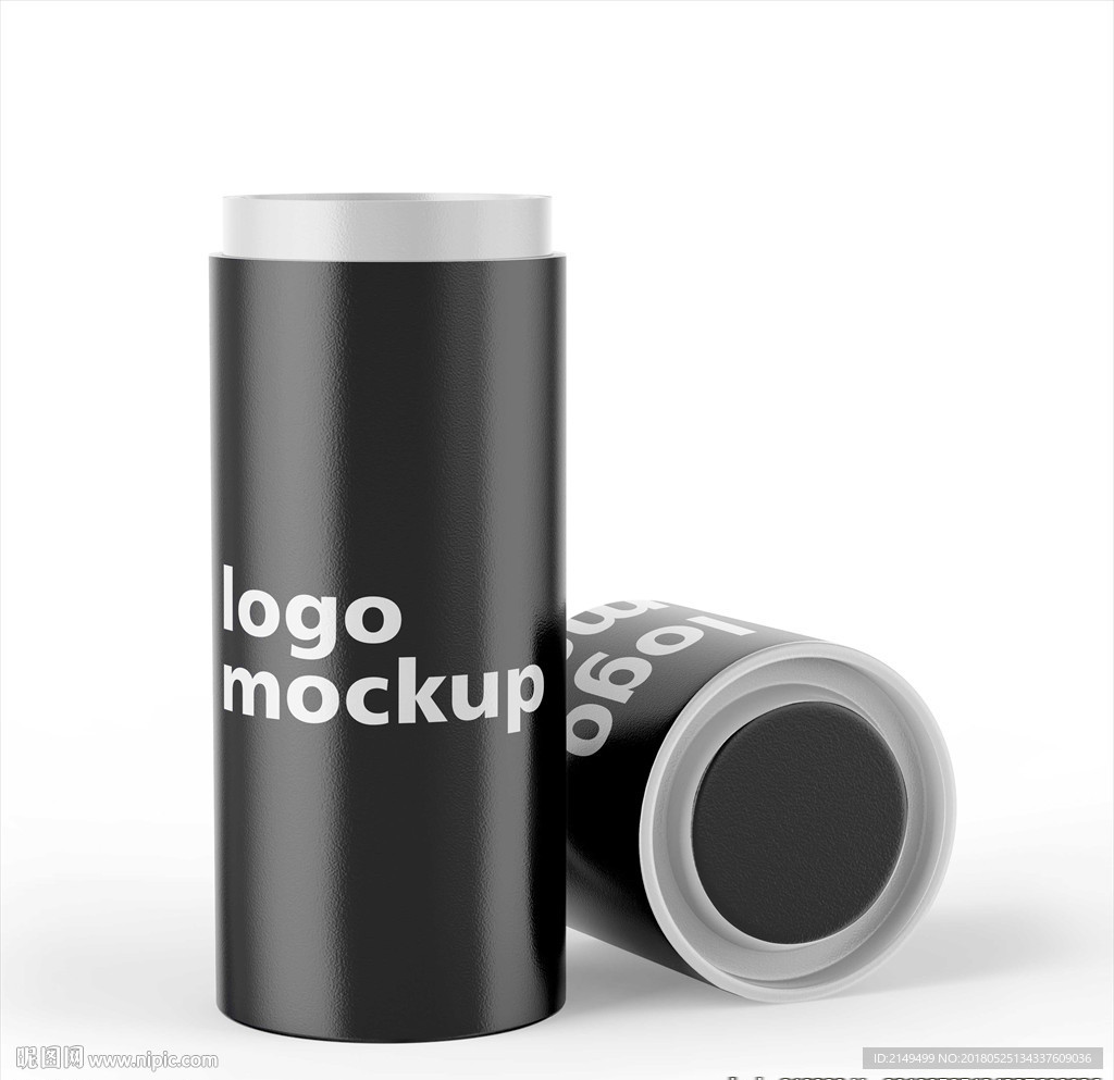 易拉罐包装样机模板