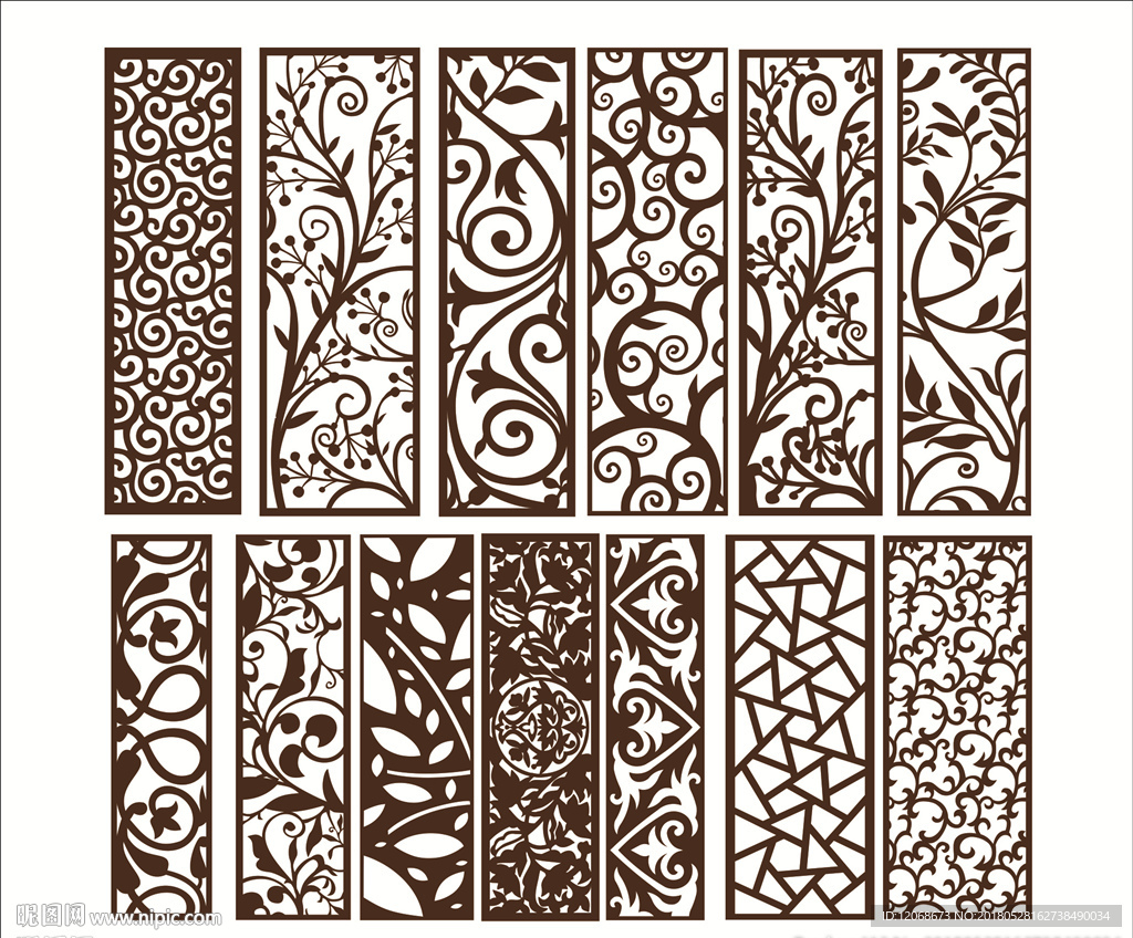 镂空雕刻 雕花隔断