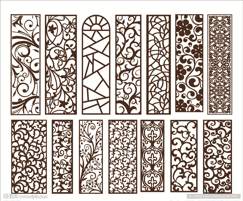 镂空雕刻 雕花隔断