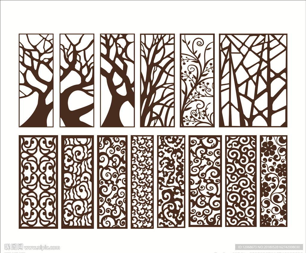 镂空雕刻 雕花隔断