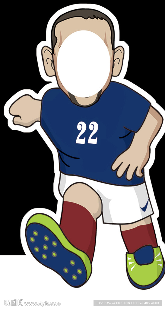 世界杯球星人型立牌