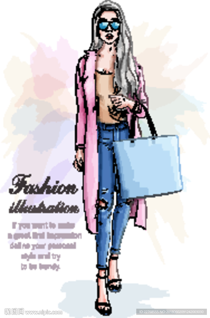 手绘女装女鞋 女装女鞋 卡通女