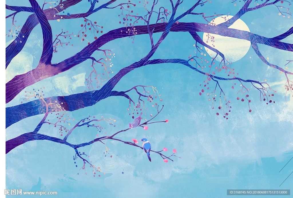 word手抄报  A3诗词小报