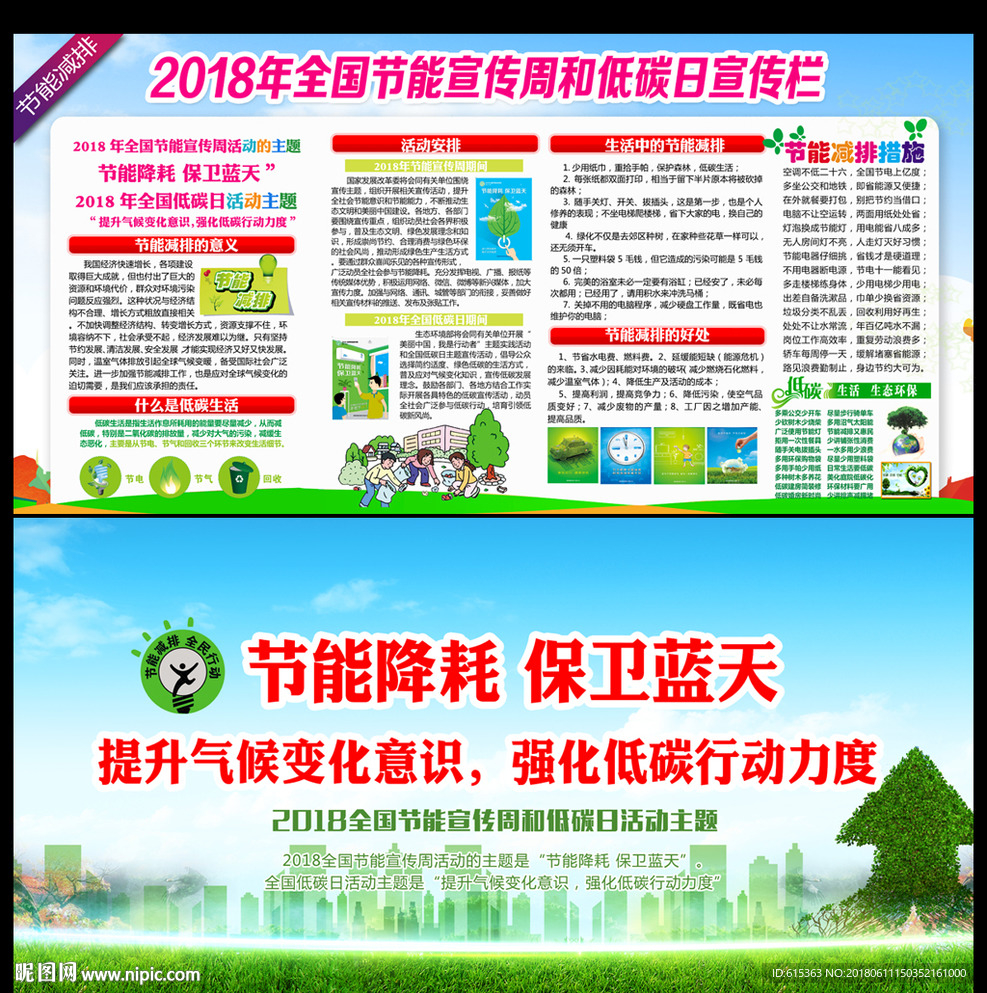 2018节能降耗保卫蓝天