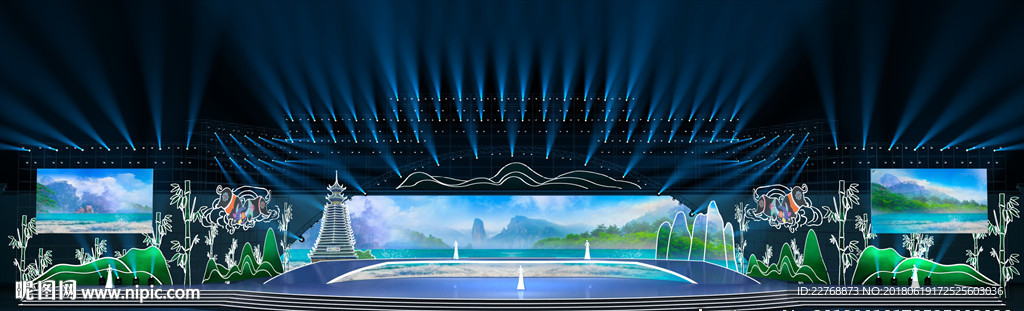 舞台效果图