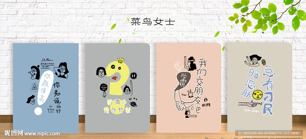 菜鸟女士 封面设计