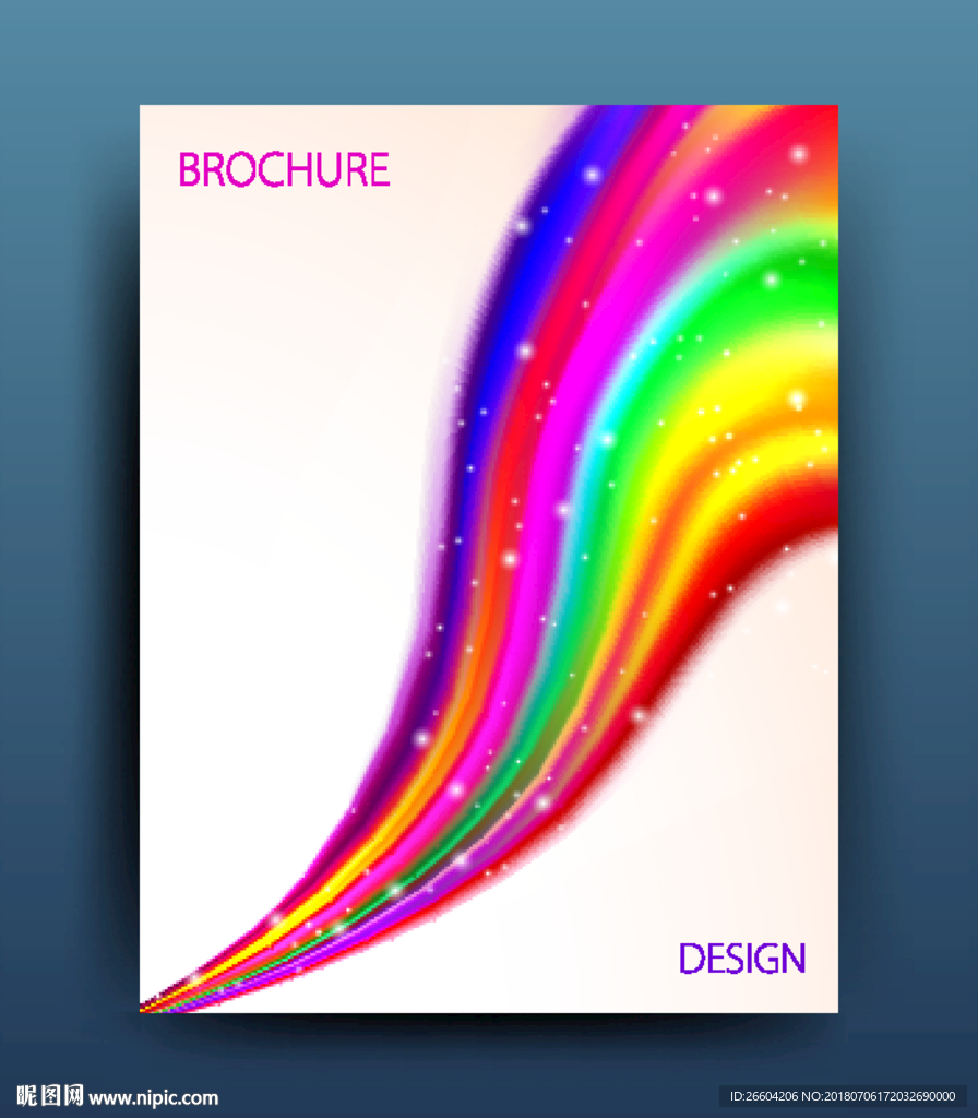 炫彩彩虹光晕炫彩烟雾