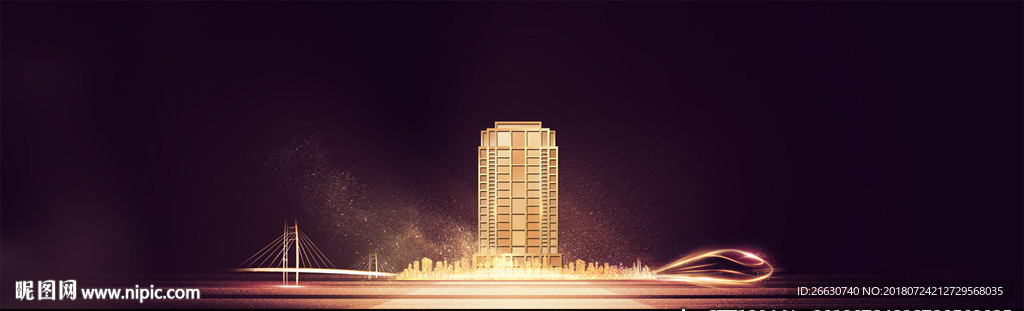 房地产户外 高铁 动车 大桥