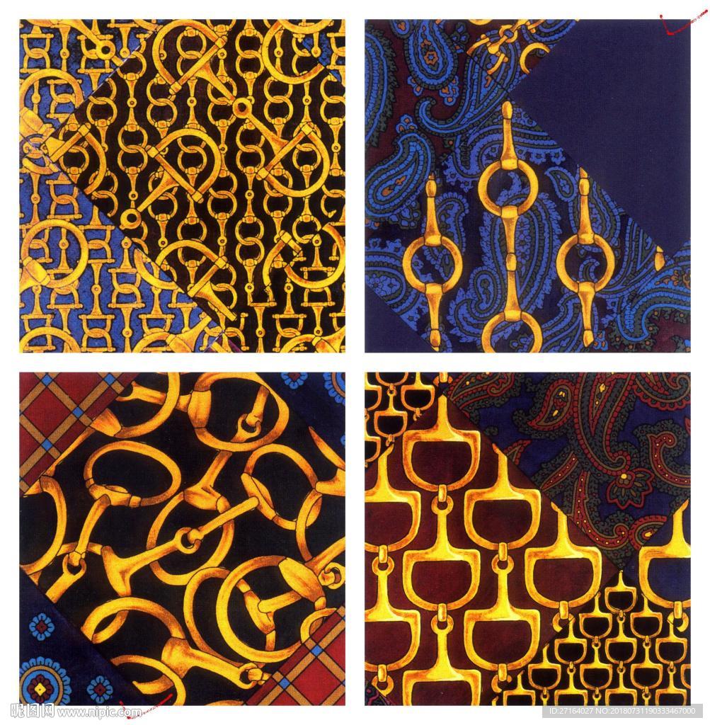 大牌欧式小花型  服装花型