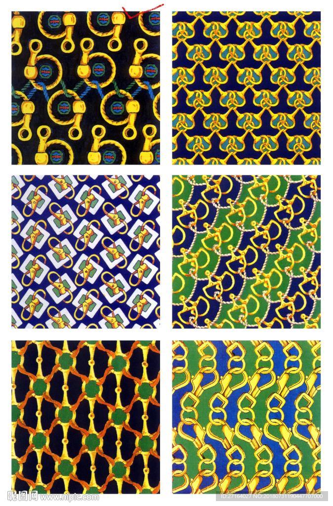 大牌欧式小花型  服装花型