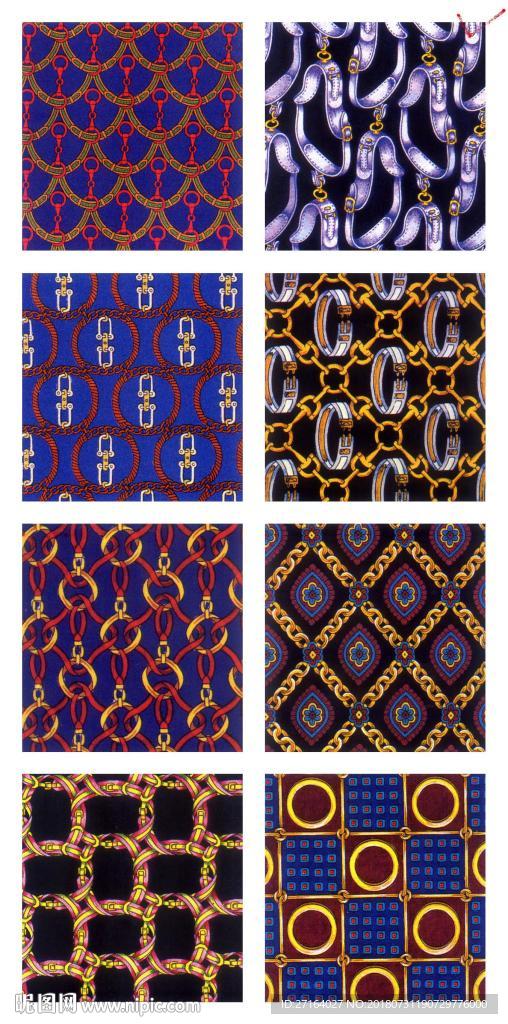 大牌欧式小花型  服装花型