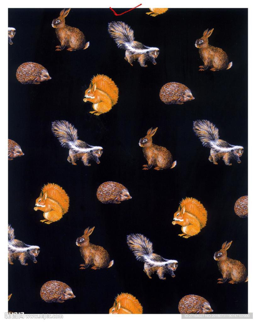 大牌欧式小花型  服装花型