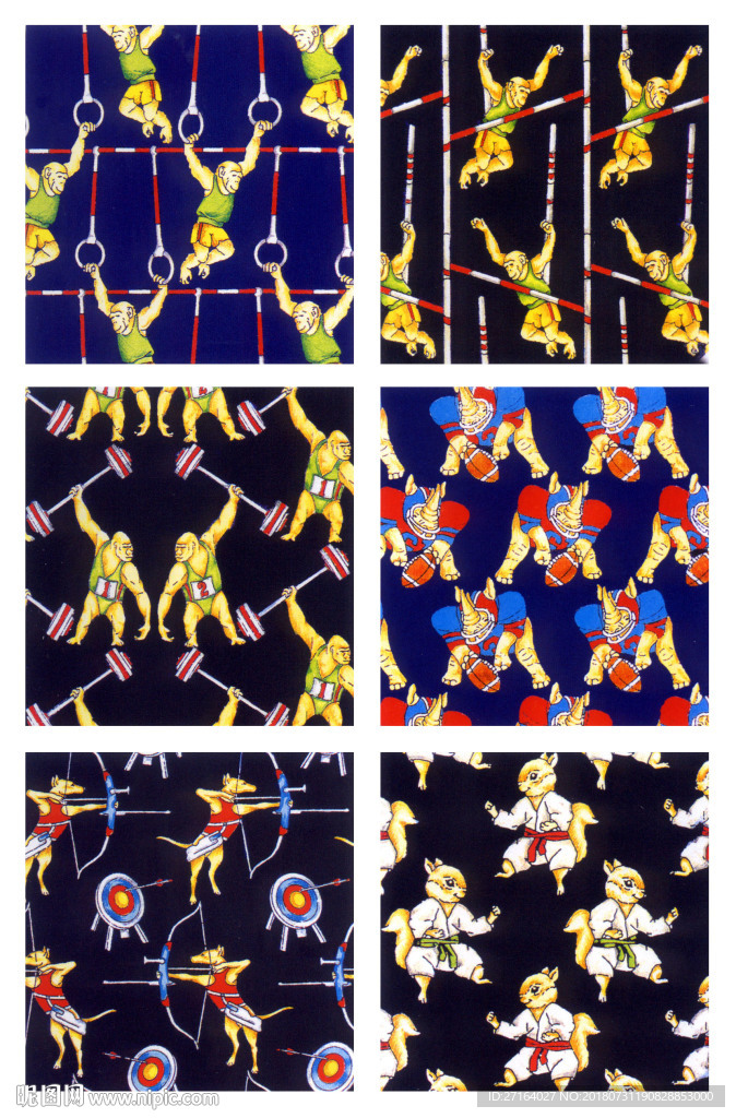 大牌欧式小花型  服装花型