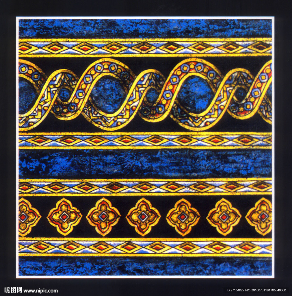 大牌欧式小花型  服装花型