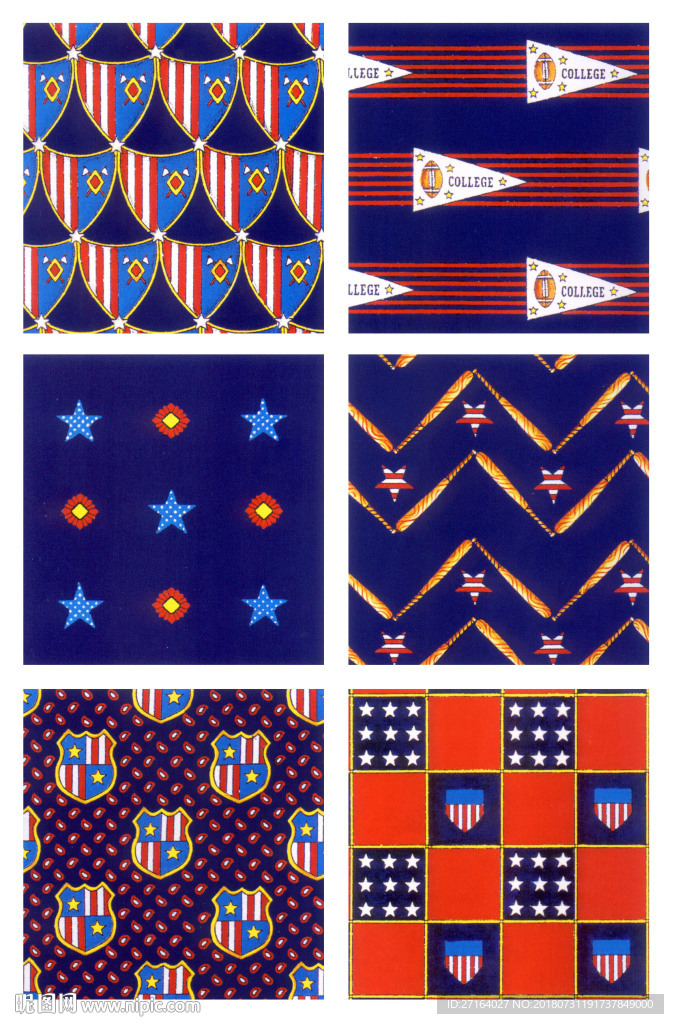 大牌欧式小花型  服装花型