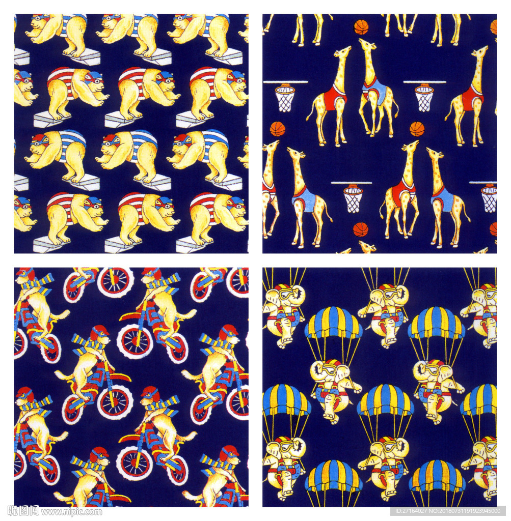 大牌欧式小花型  服装花型