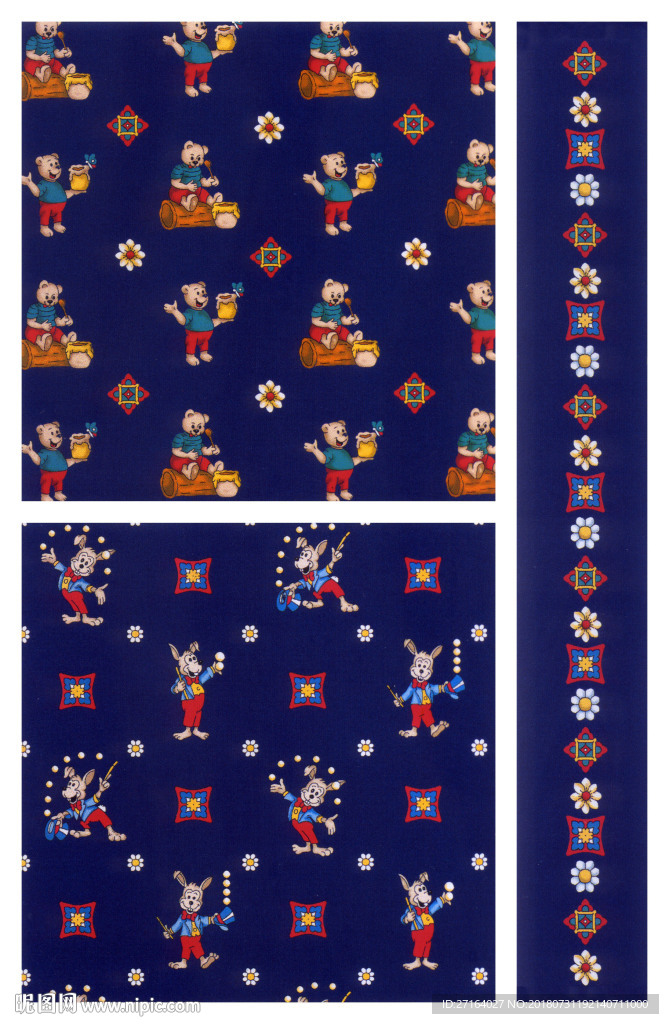 大牌欧式小花型  服装花型