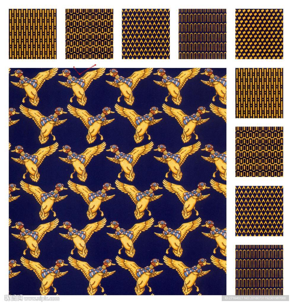 大牌欧式小花型  服装花型