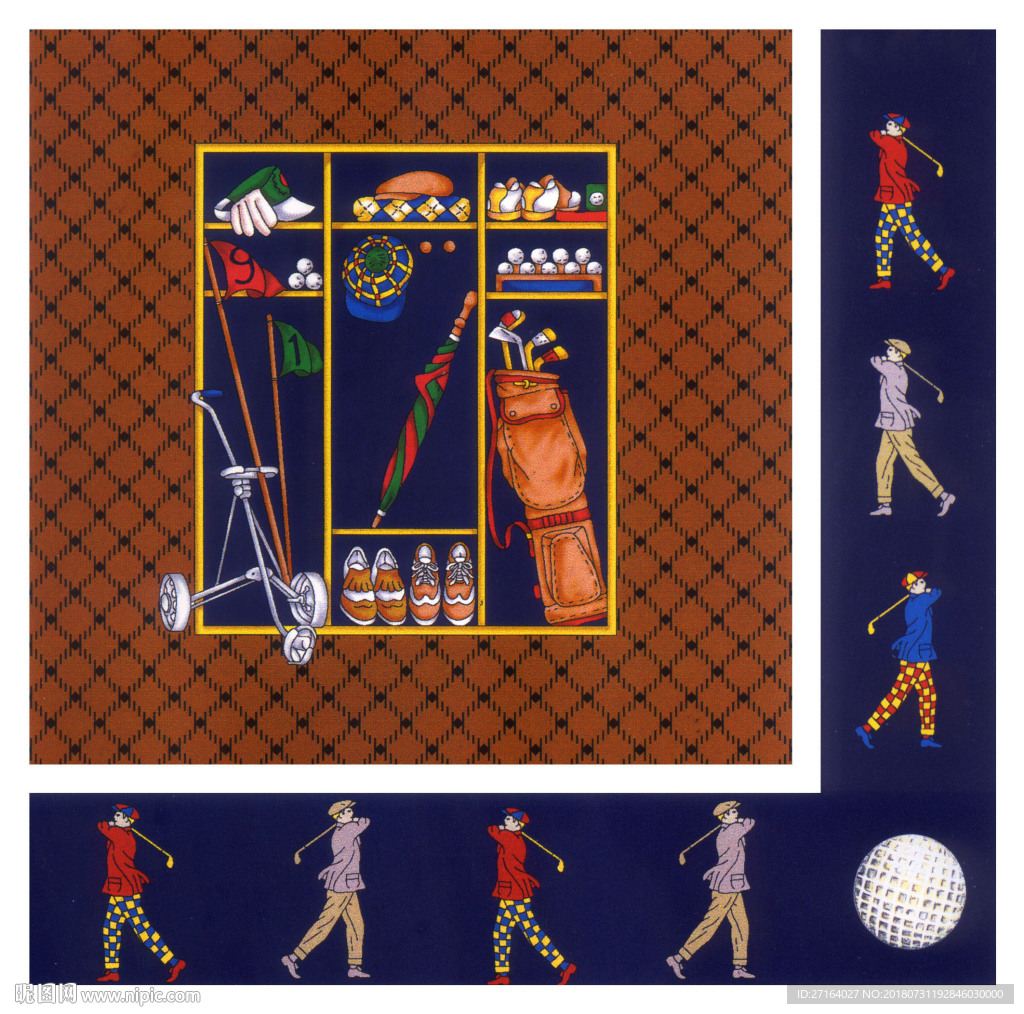 欧式小花  服装花型