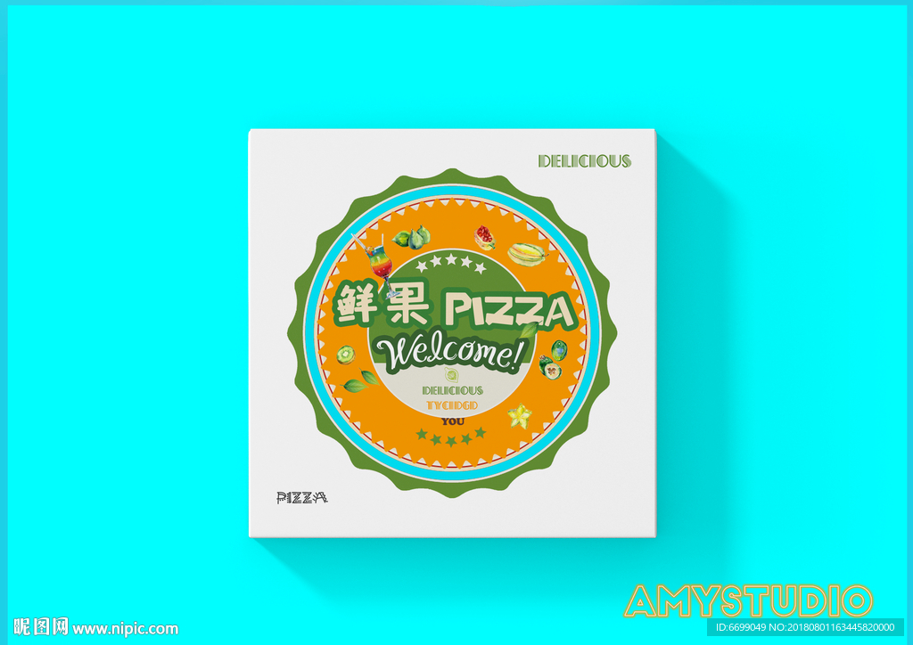 披萨盒包装设计