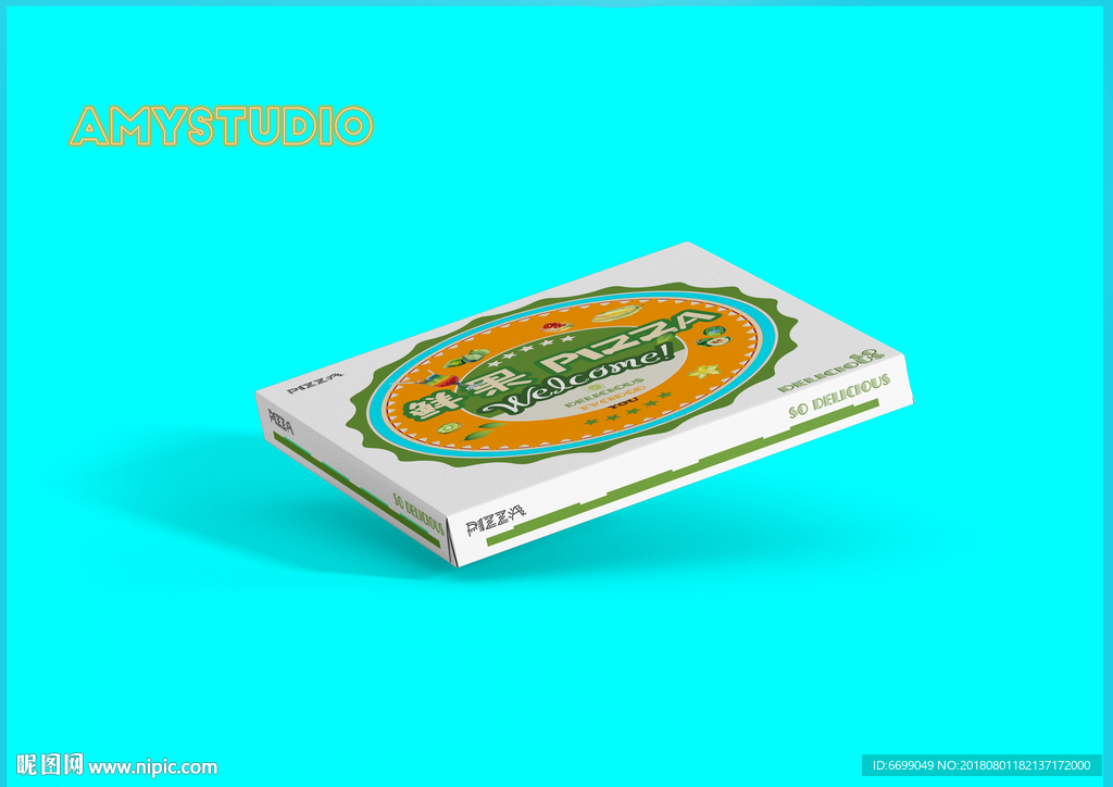 披萨盒包装
