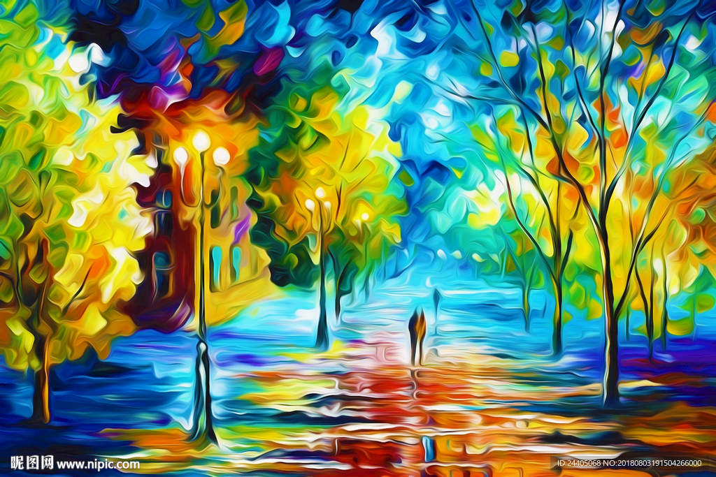 手绘装饰画 装饰画 水彩画图片