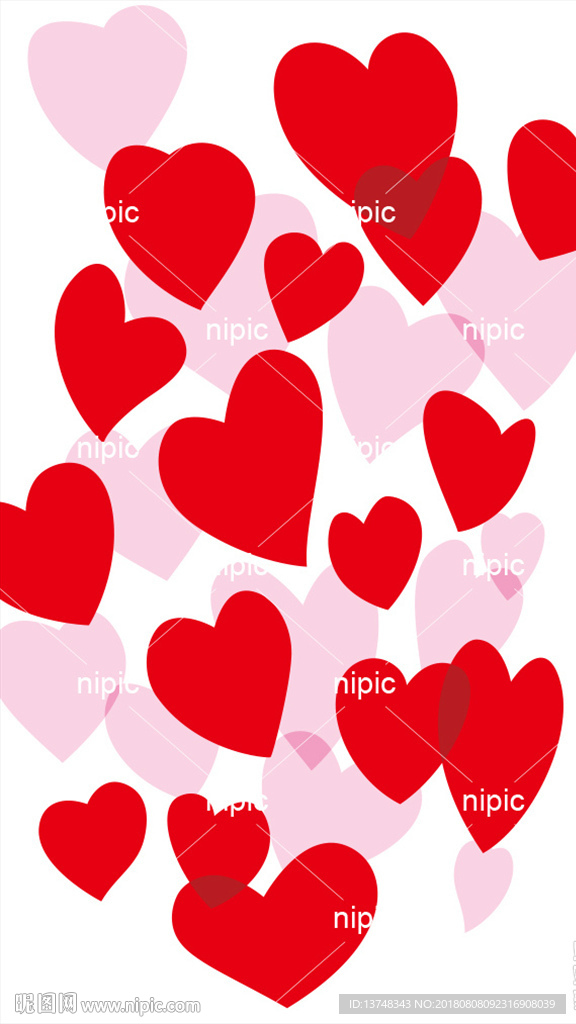 爱心背景