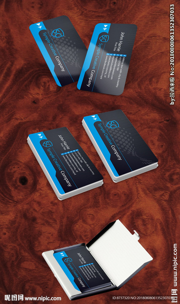 通用高档精美名片行业名片可编辑